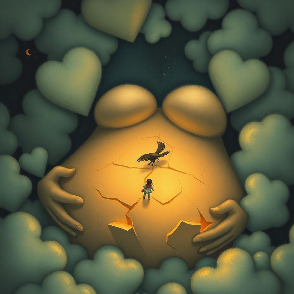 Dream : Your belly cracked in a dream