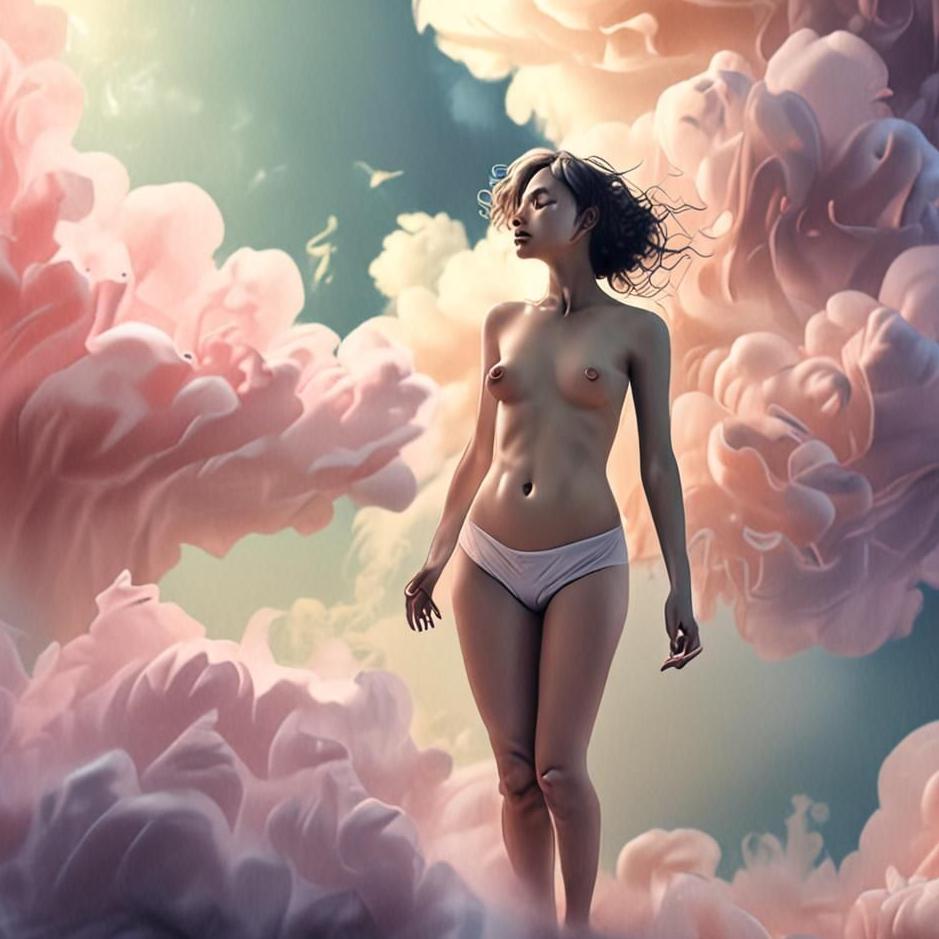 Dream : Your belly sagging in a dream