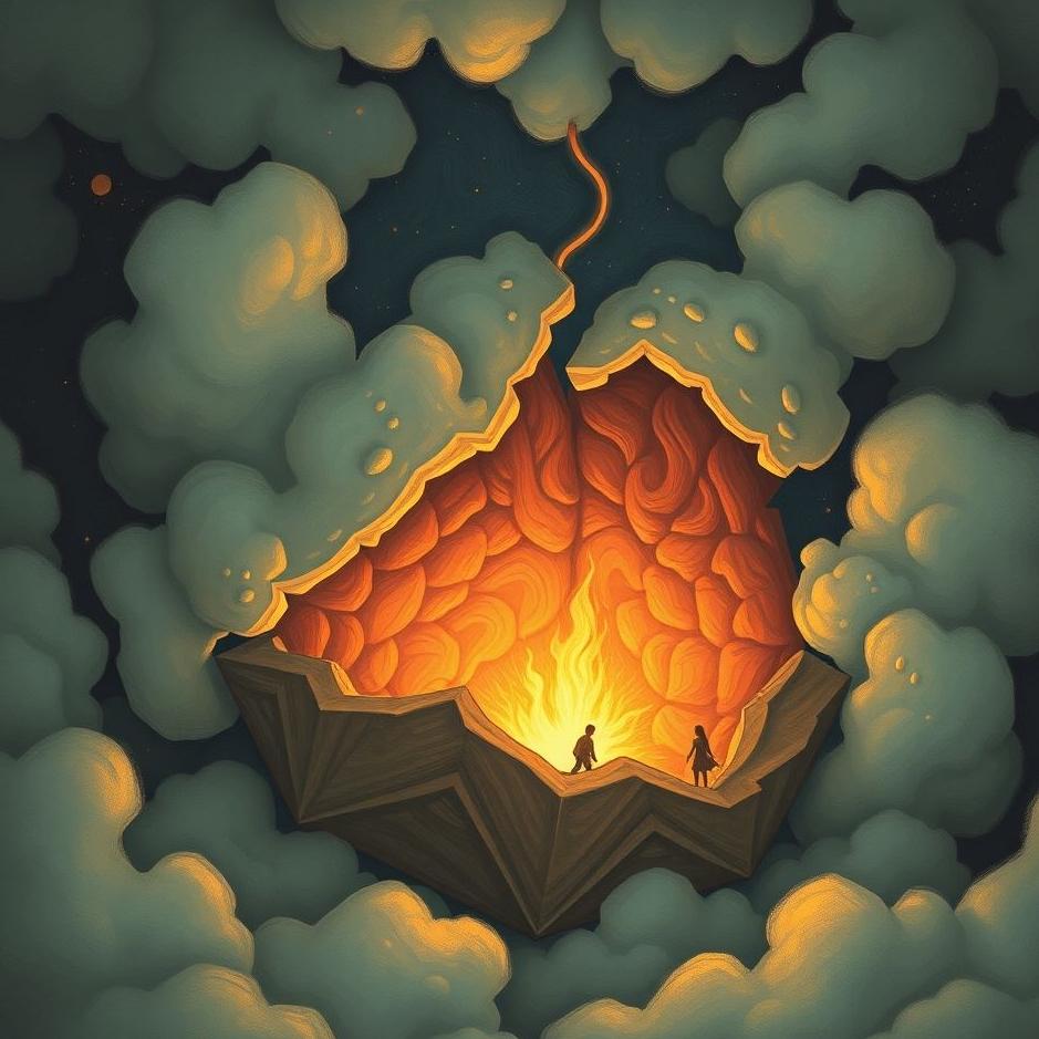 Dream : Your belly split open in a dream