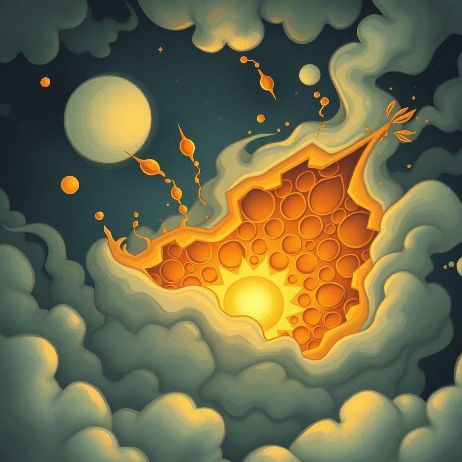 Dream : Your belly swell and burst in a dream