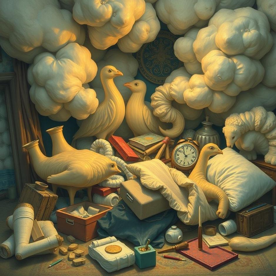 Dream : Your belongings being mixed up in a dream