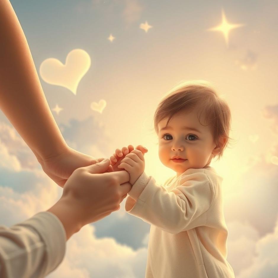Dream : Your beloved child holding your hand in your dream