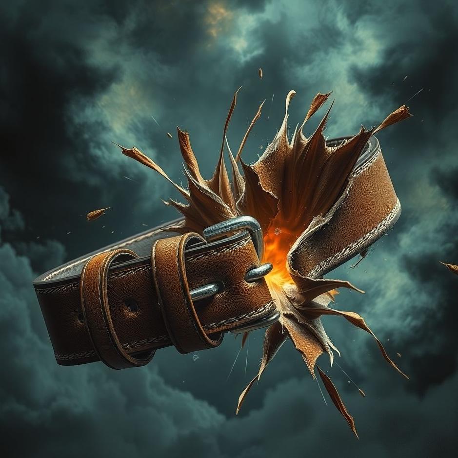 Dream : Your belt tearing in your dream