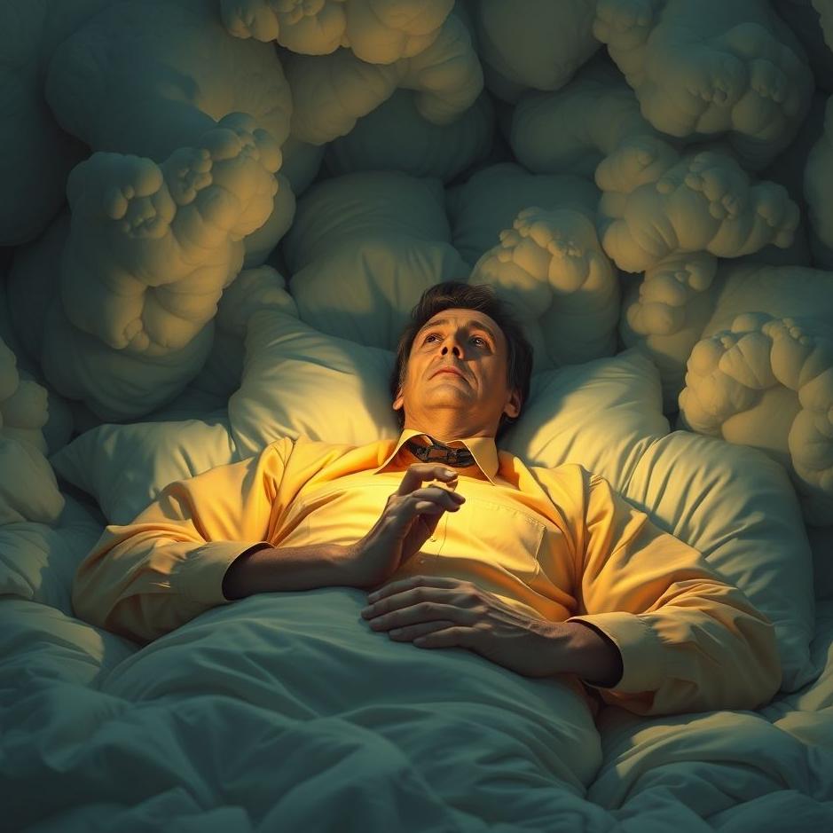 Dream : Your boss covering you in a dream