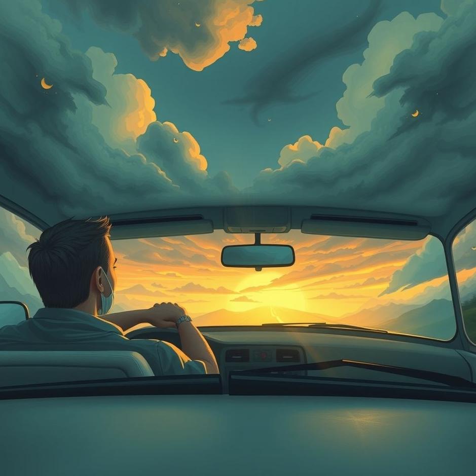 Dream : Your boss driving a car in a dream