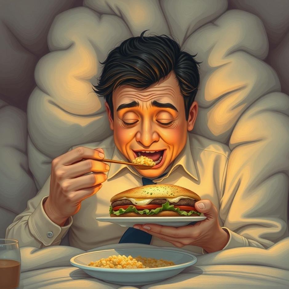 Dream : Your boss eating in your dream