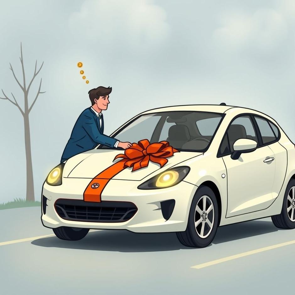 Dream : Your boss giving you a car as a gift in a dream