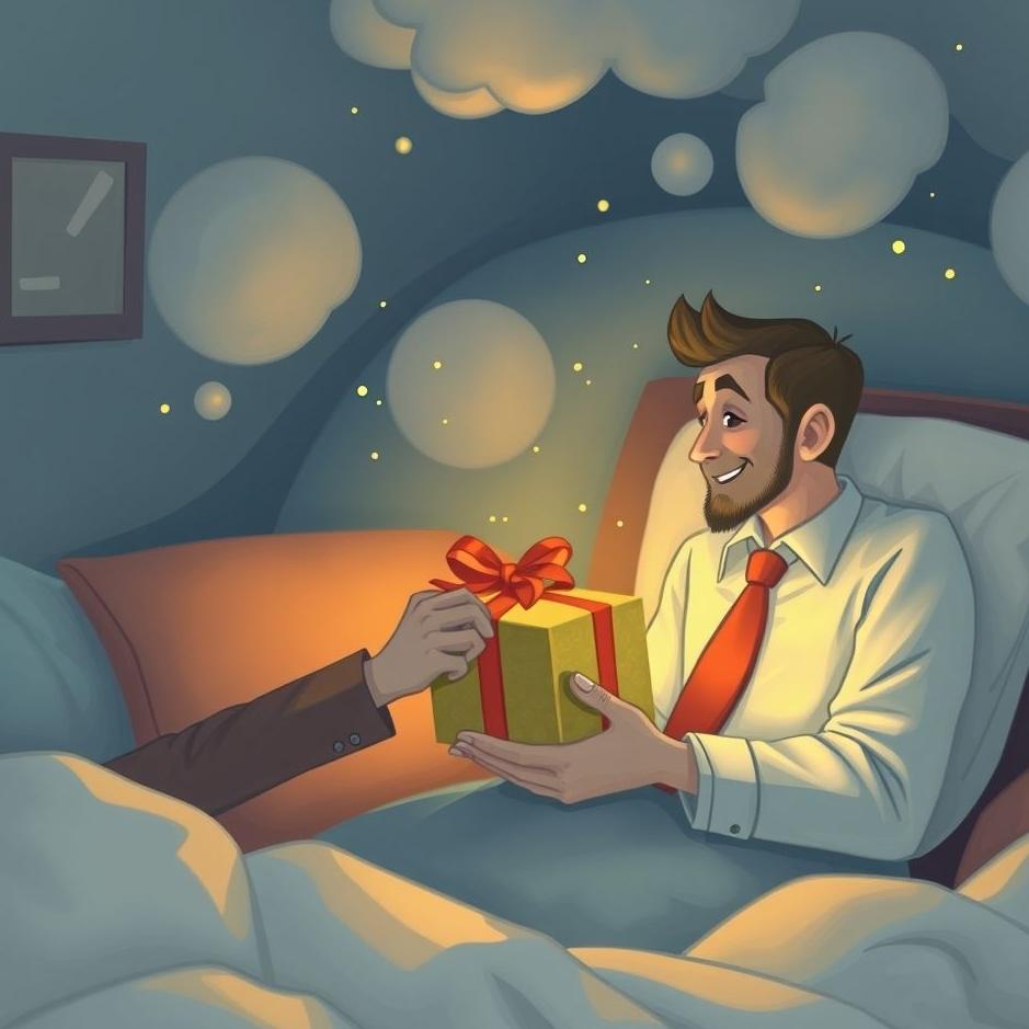 Dream : Your boss giving you a gift in your dream