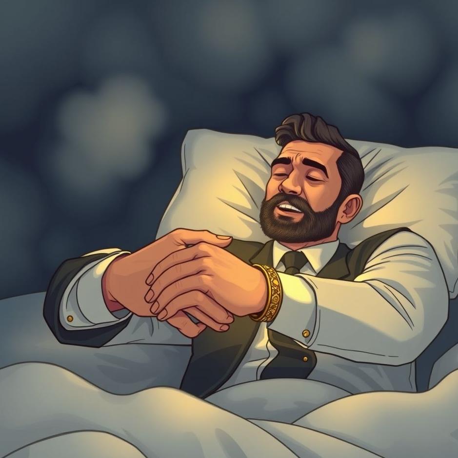 Dream : Your boss giving you a gold bracelet in your dream