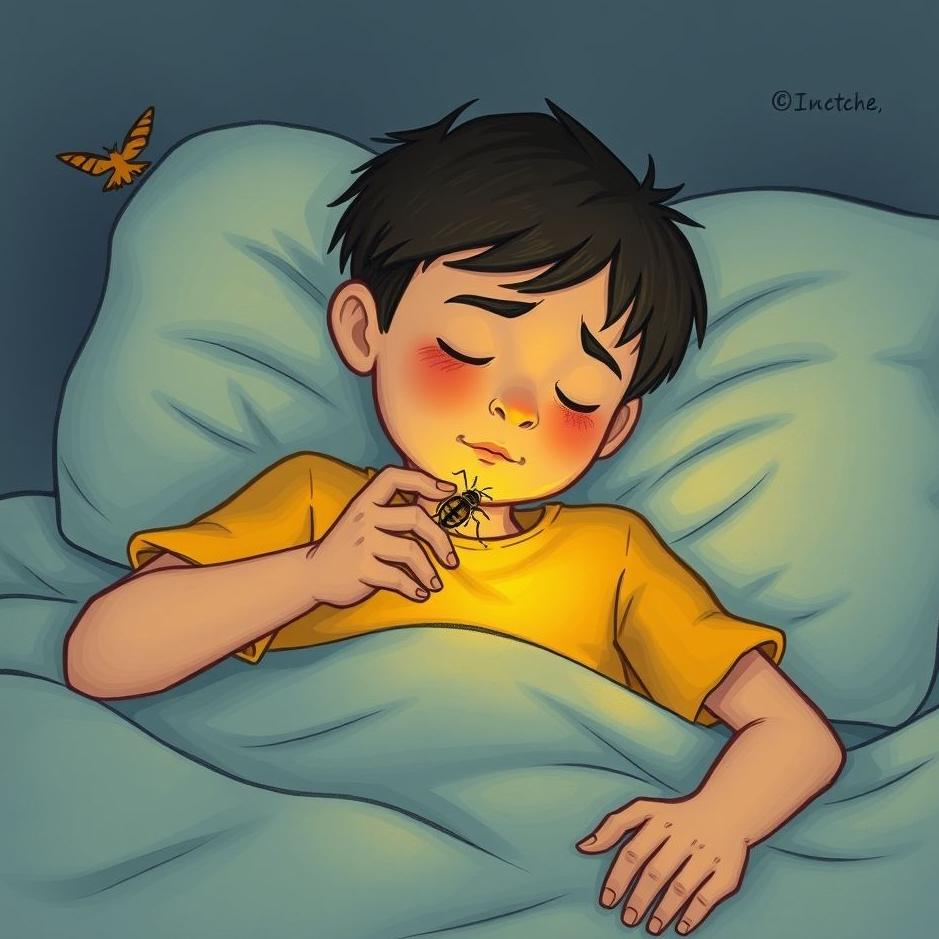 Dream : Your brother bitten by an insect in your dream