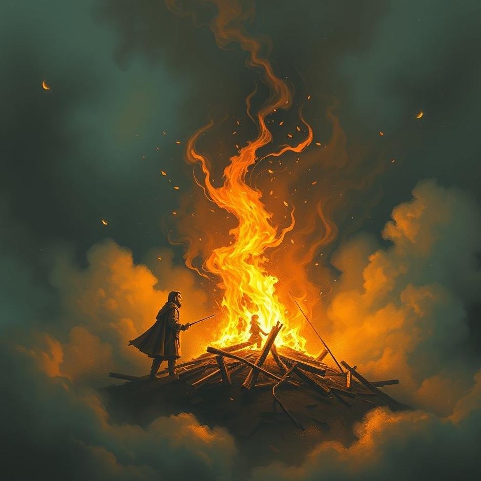 Dream : Your brother burning in a dream