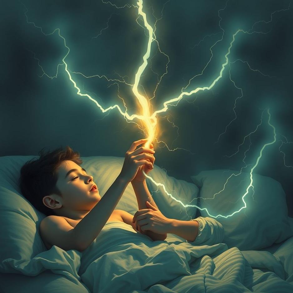 Dream : Your brother getting an electric shock in your dream