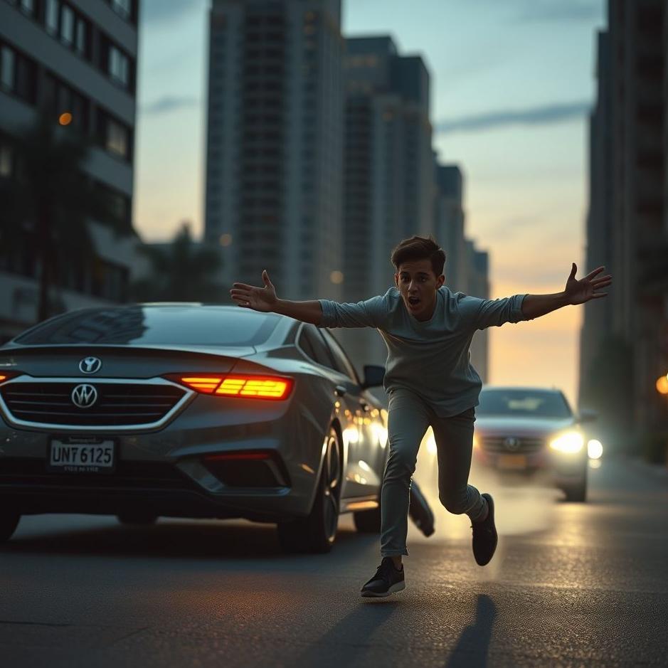 Dream : Your brother getting hit by a car in your dream