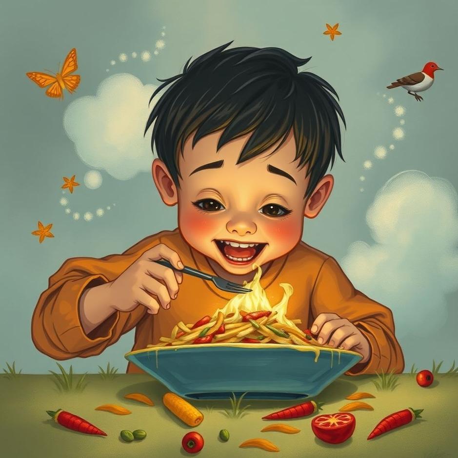 Dream : Your brother hungry in a dream