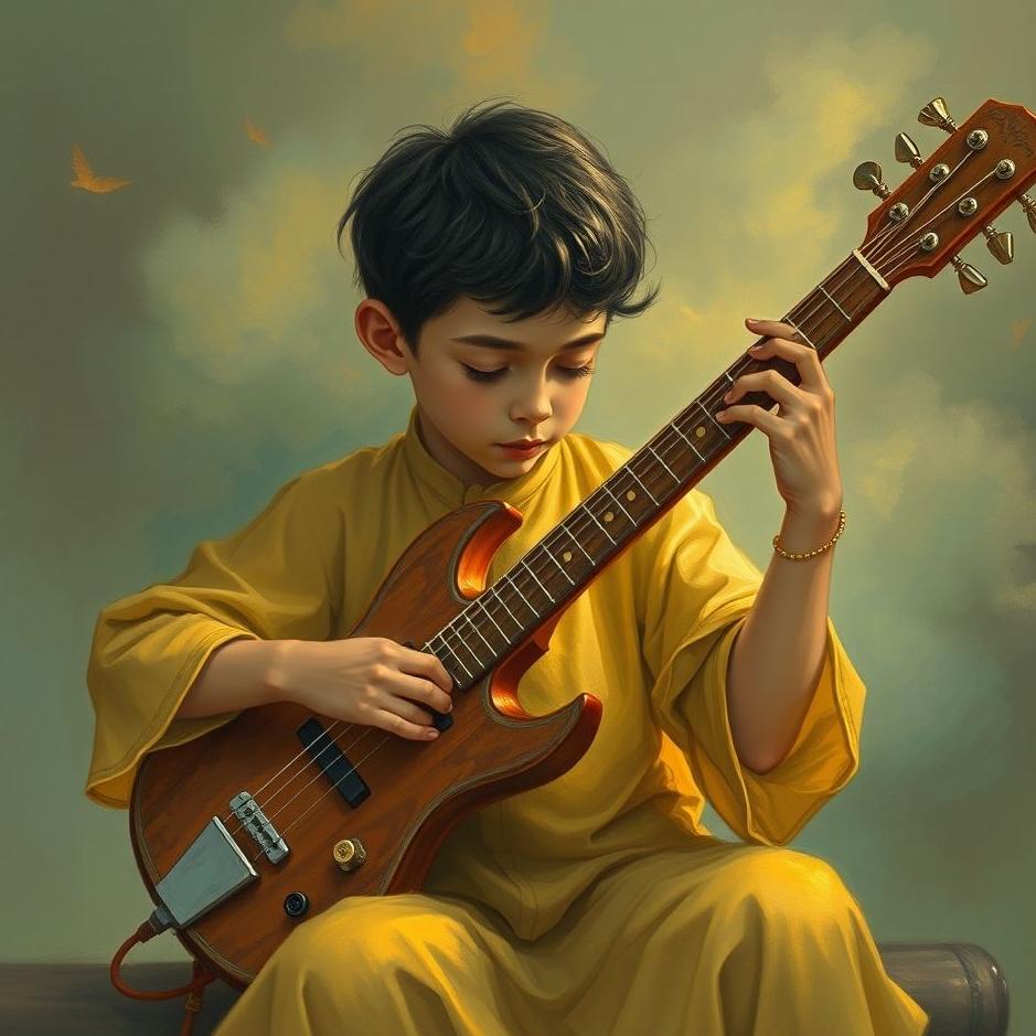 Dream : Your brother playing the saz in a dream