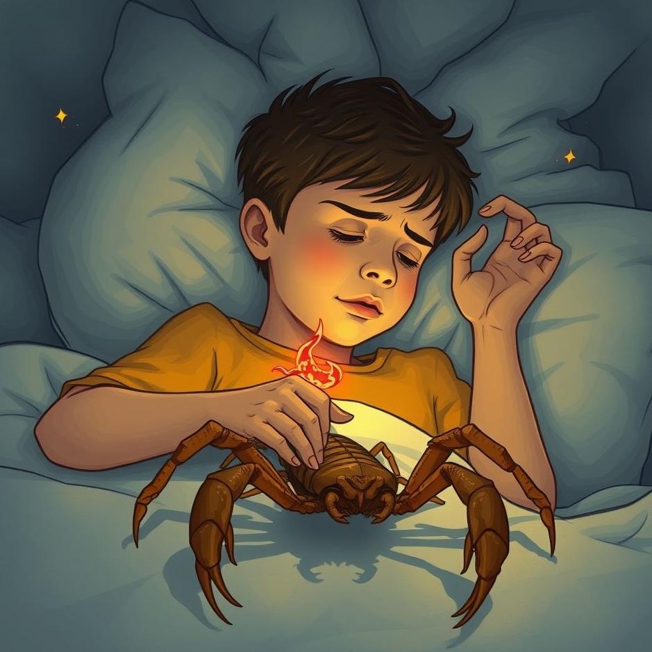 Dream : Your brother stung by a scorpion in a dream