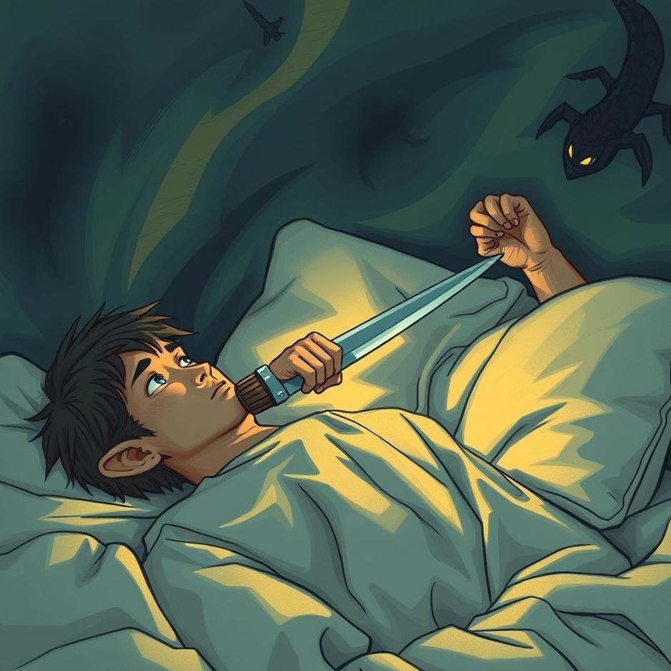 Dream : Your brother trying to stab you in a dream