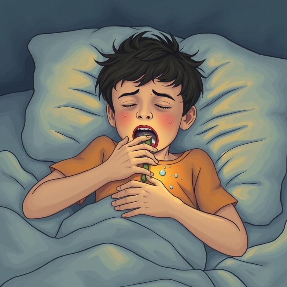 Dream : Your brother vomiting in a dream