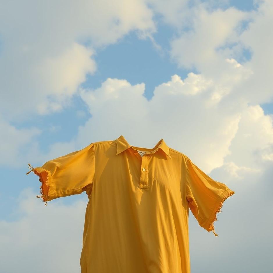 Dream : Your clothes getting old in a dream