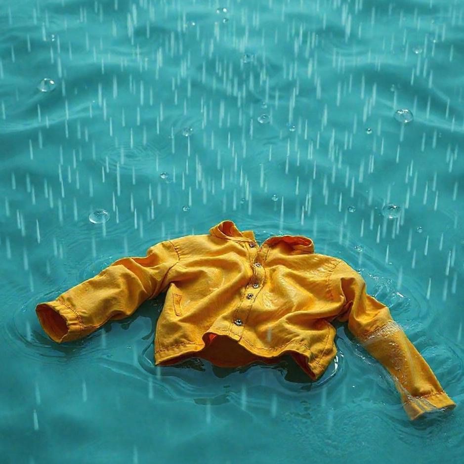 Dream : Your clothes getting wet in a dream