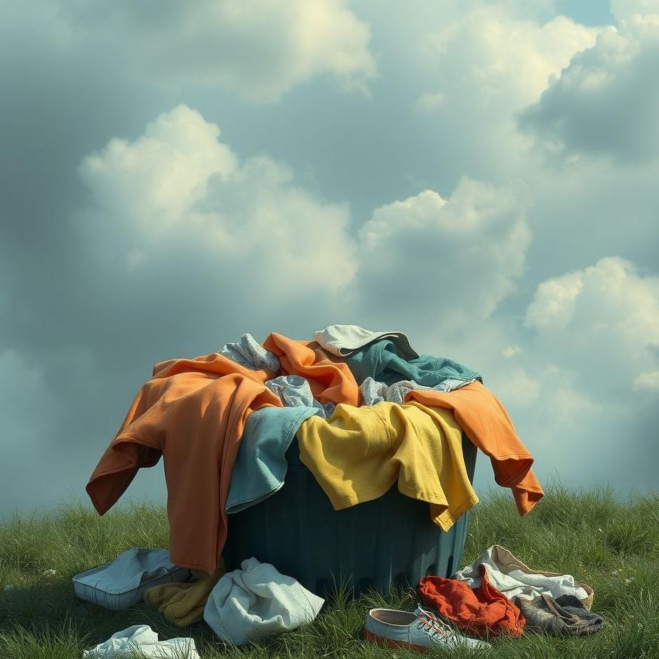 Dream : Your clothes in the trash in a dream