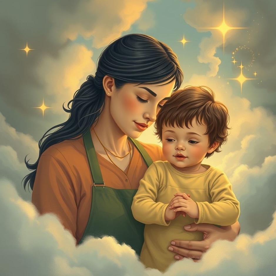 Dream : Your co-worker and child in a dream