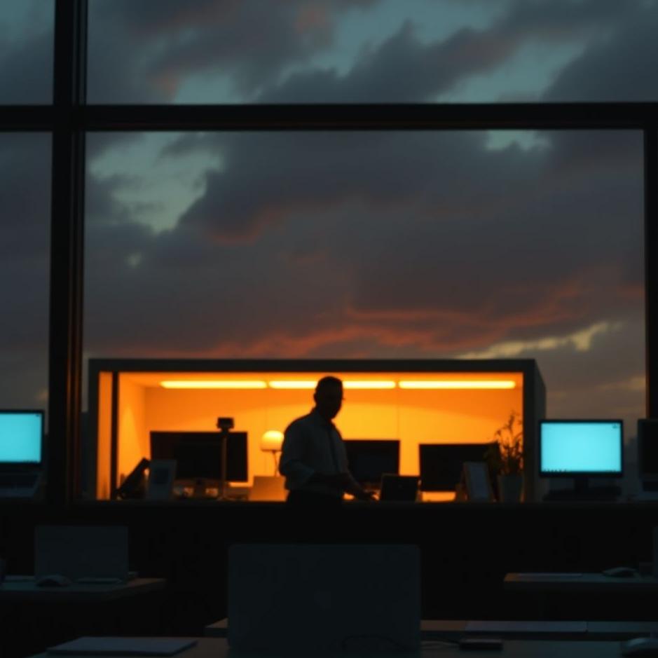 Dream : Your co-worker closing in a dream