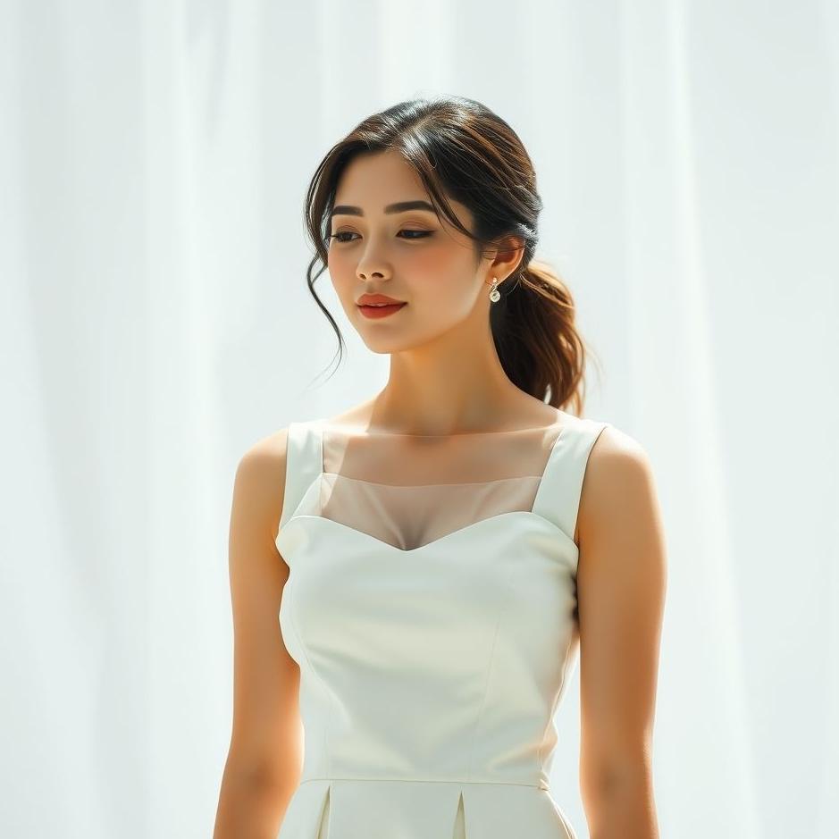 Dream : Your co-worker in a white dress in a dream