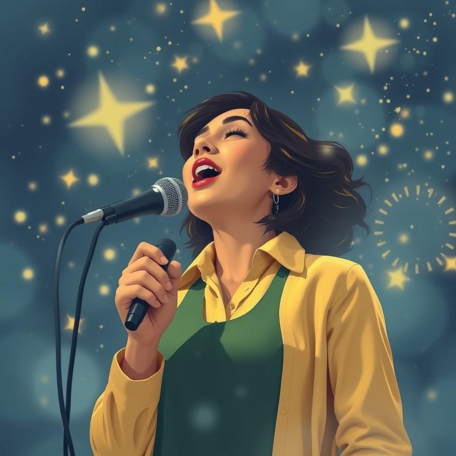 Dream : Your co-worker singing in a dream