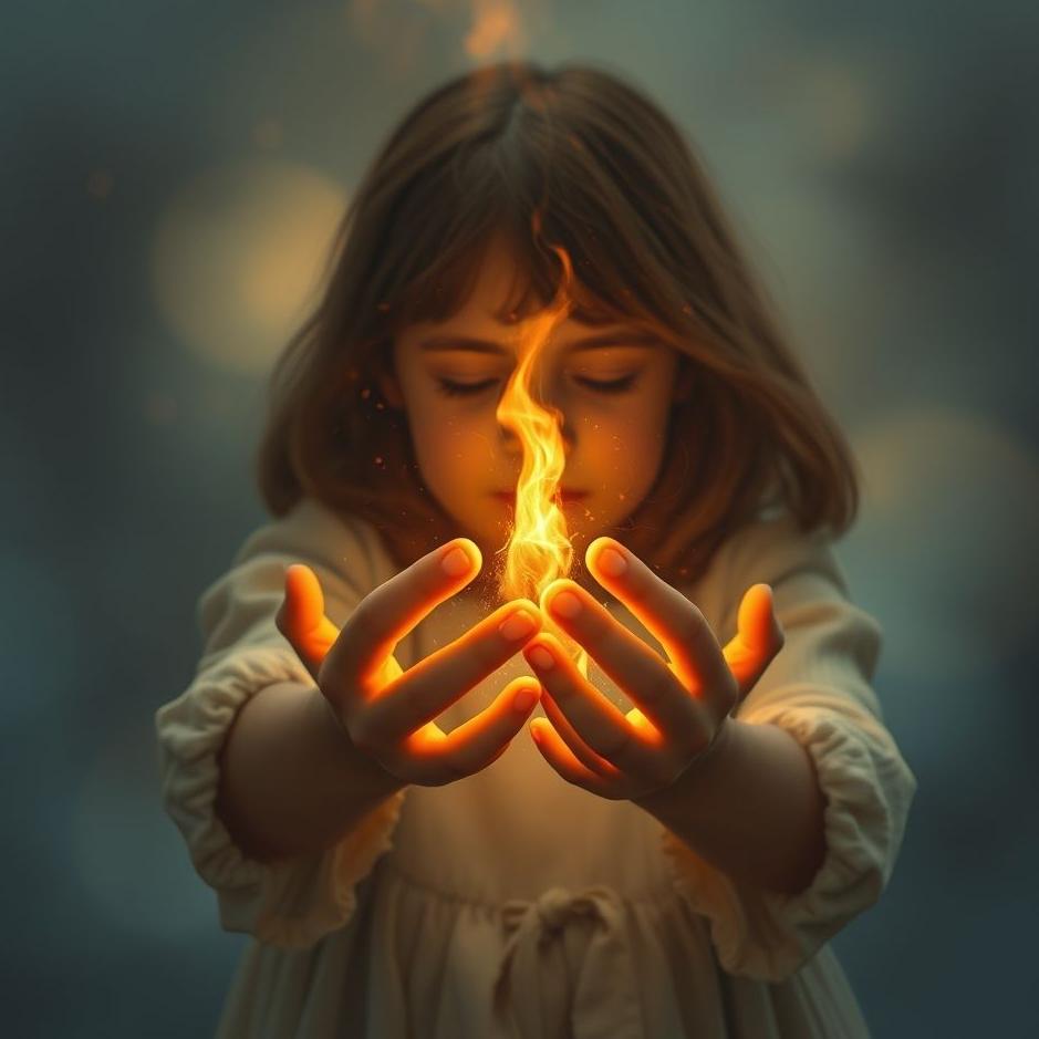 Dream : Your daughter's hands burning in your dream