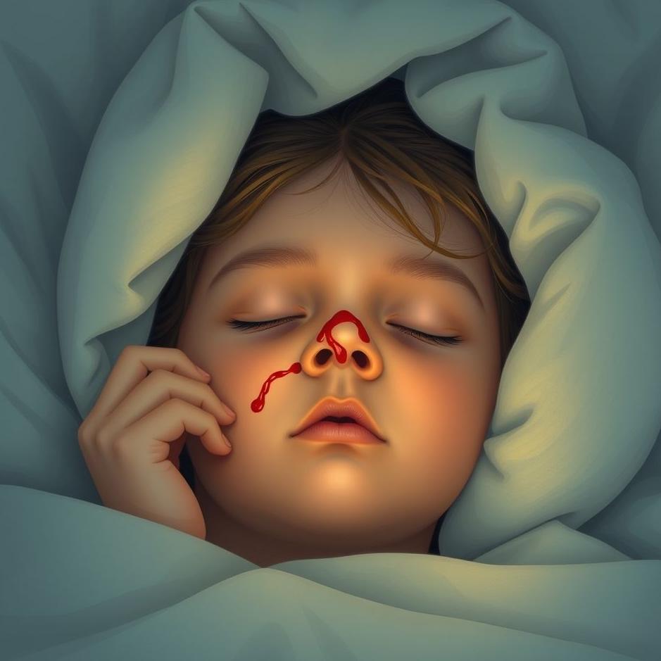 Dream : Your daughter's nose bleeding in a dream