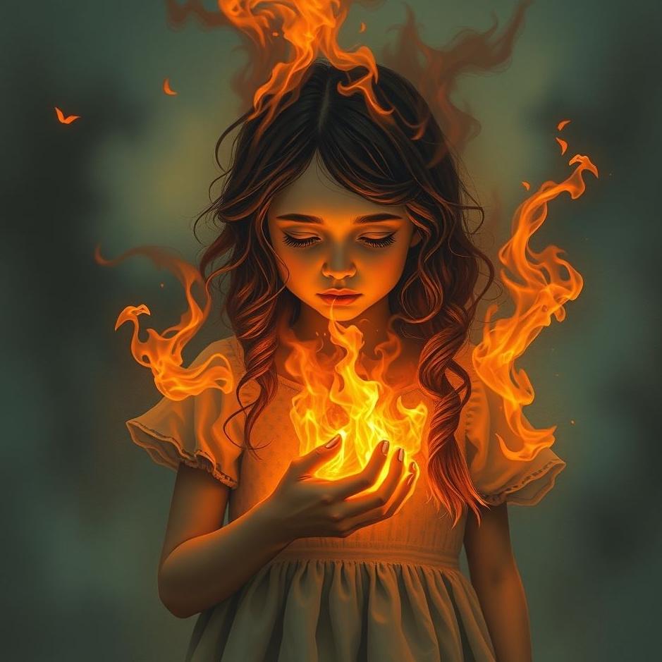 Dream : Your daughter burnt in a dream