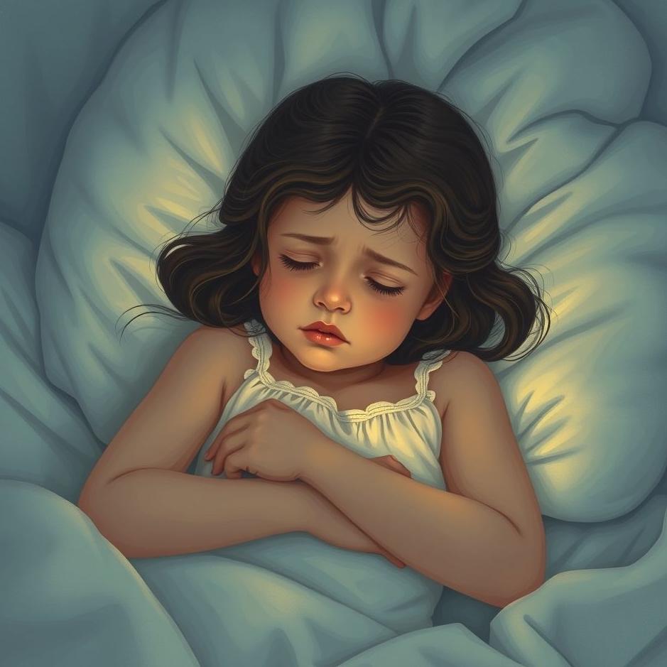Dream : Your daughter crying silently in a dream