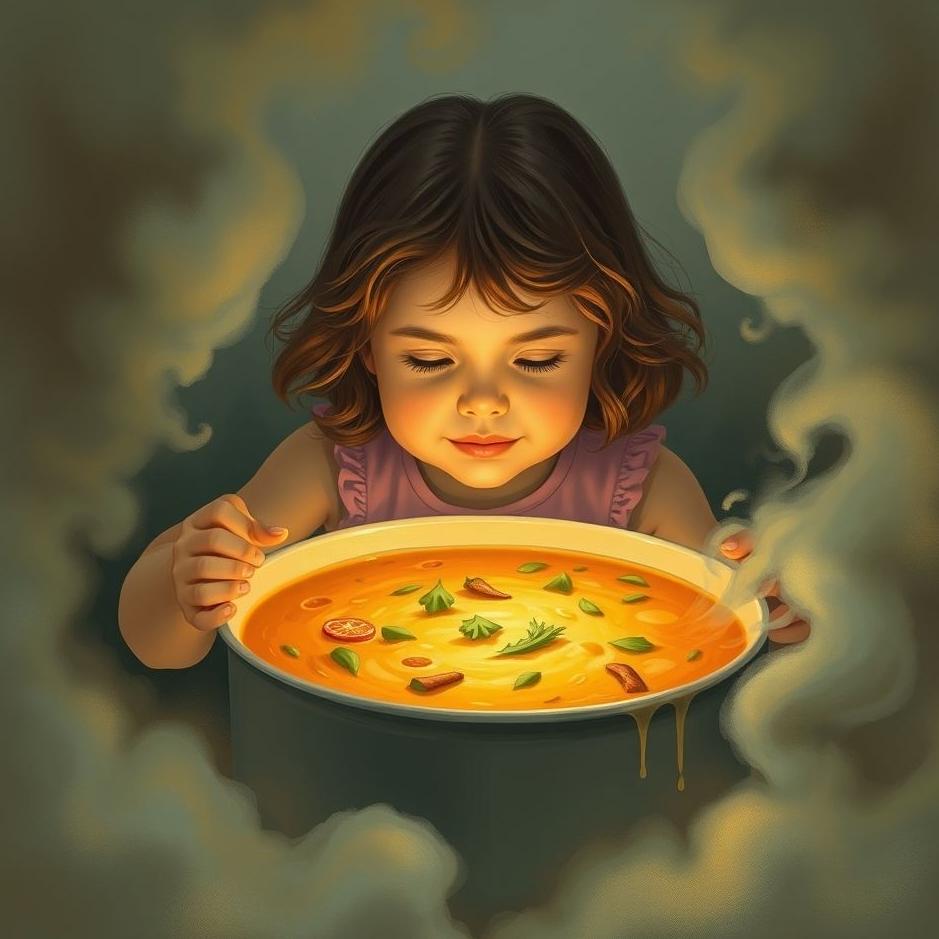 Dream : Your daughter entering the soup in your dream