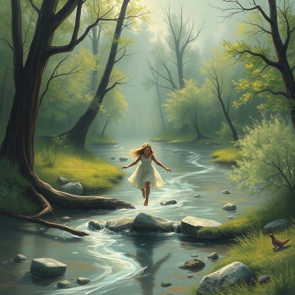 Dream : Your daughter fall into a creek in a dream