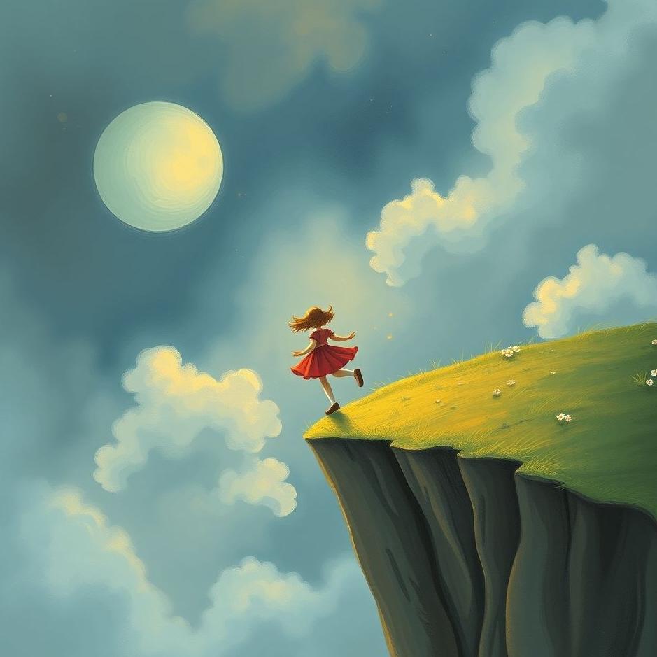 Dream : Your daughter fall off a cliff in your dream