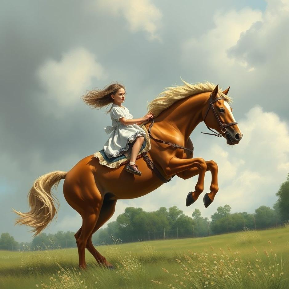 Dream : Your daughter fall off a horse in a dream