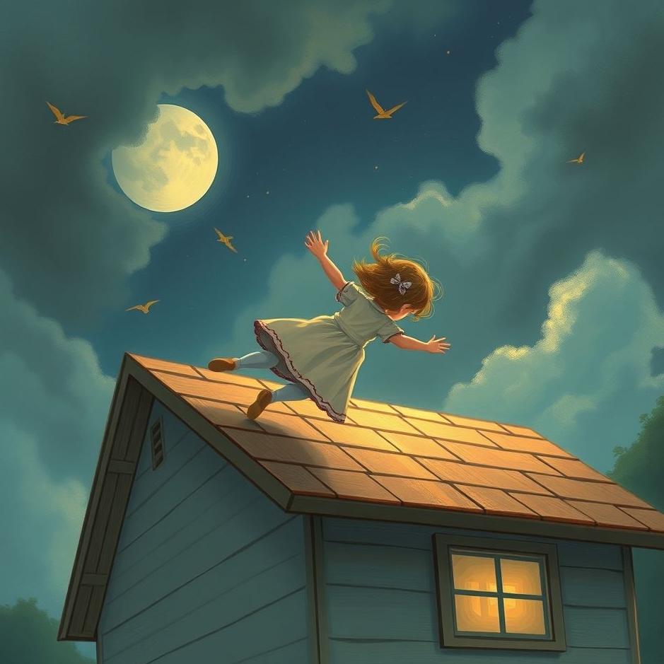 Dream : Your daughter fall off the roof in your dream
