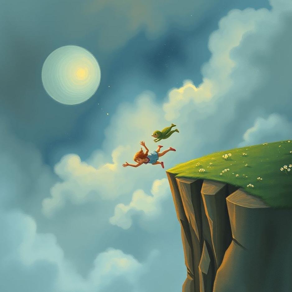 Dream : Your daughter falling off a cliff in a dream