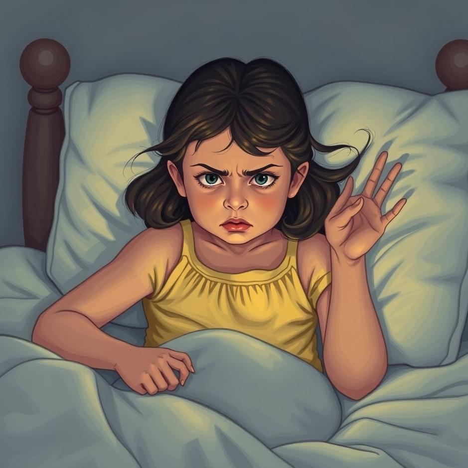 Dream : Your daughter getting angry in your dream