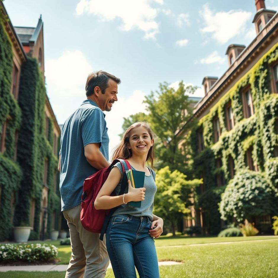 Dream : Your daughter getting into university in your dream