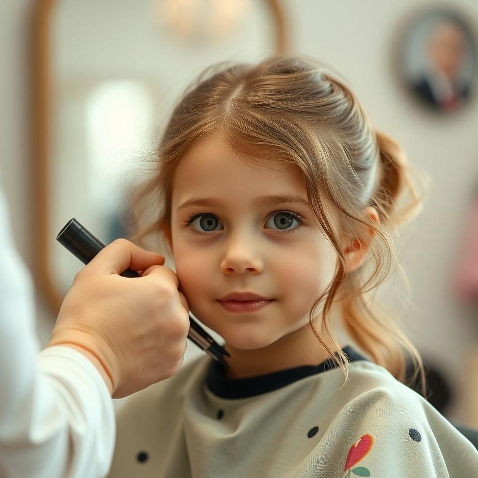 Dream : Your daughter having her hair cut in a dream