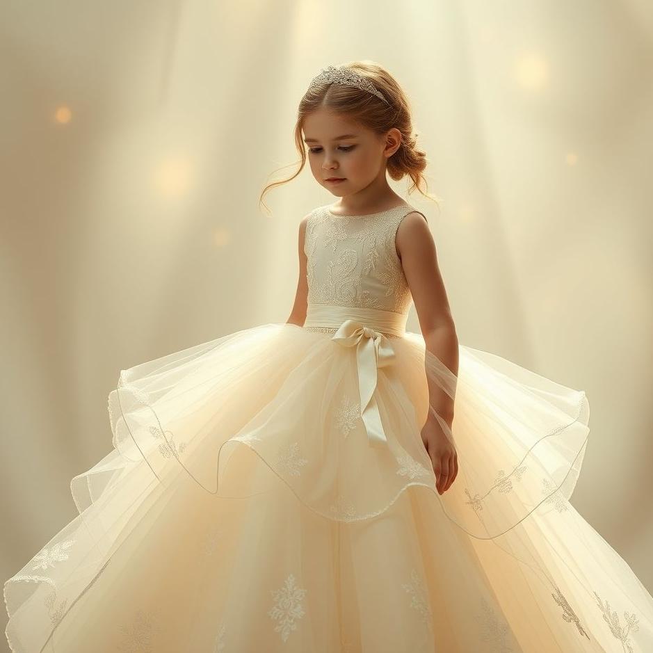 Dream : Your daughter in a beautiful dress in a dream