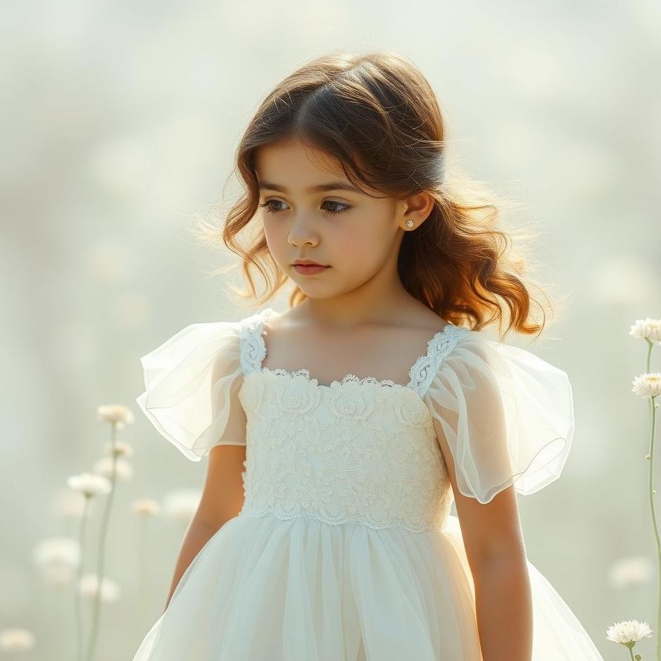 Dream : Your daughter in a white dress in a dream