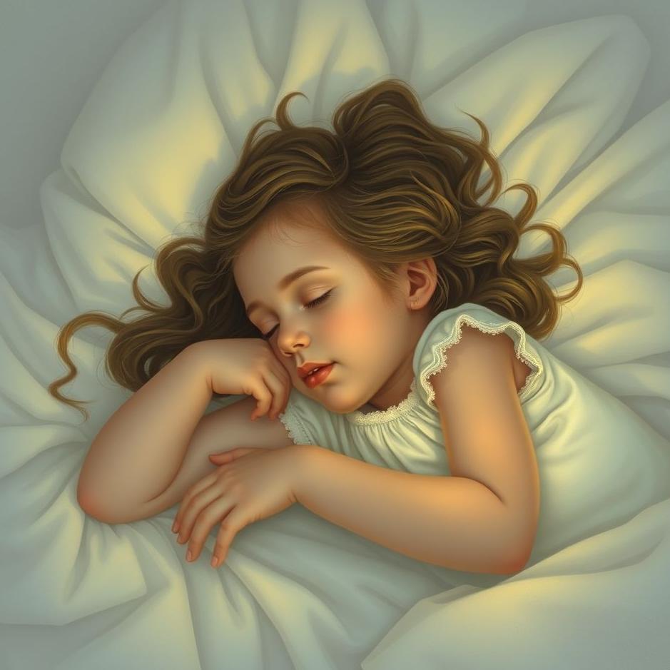 Dream : Your daughter lying down in a dream
