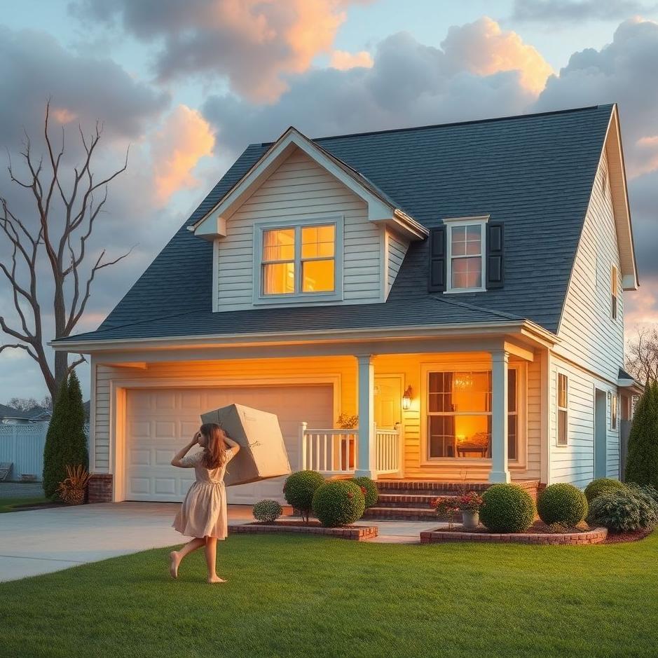 Dream : Your daughter moving a house in a dream