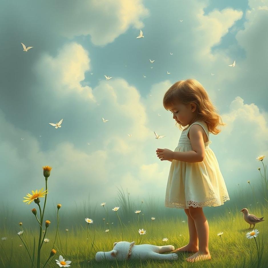 Dream : Your daughter peeing in a dream