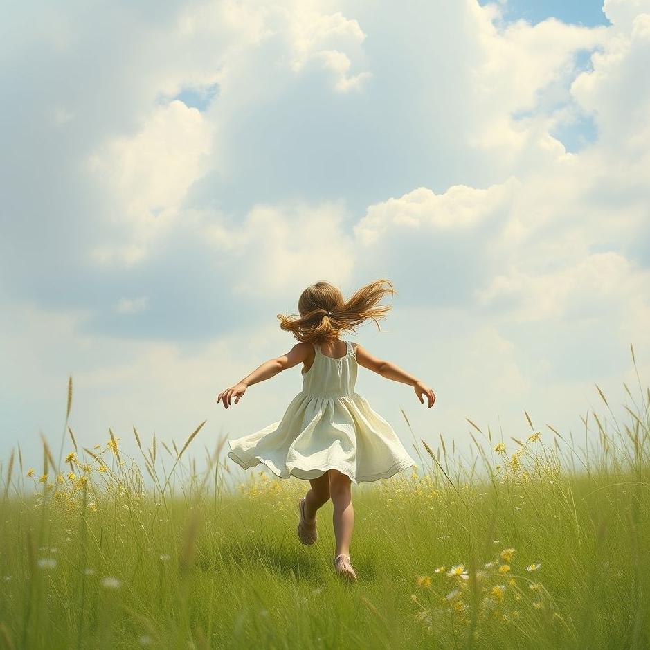 Dream : Your daughter running in a dream