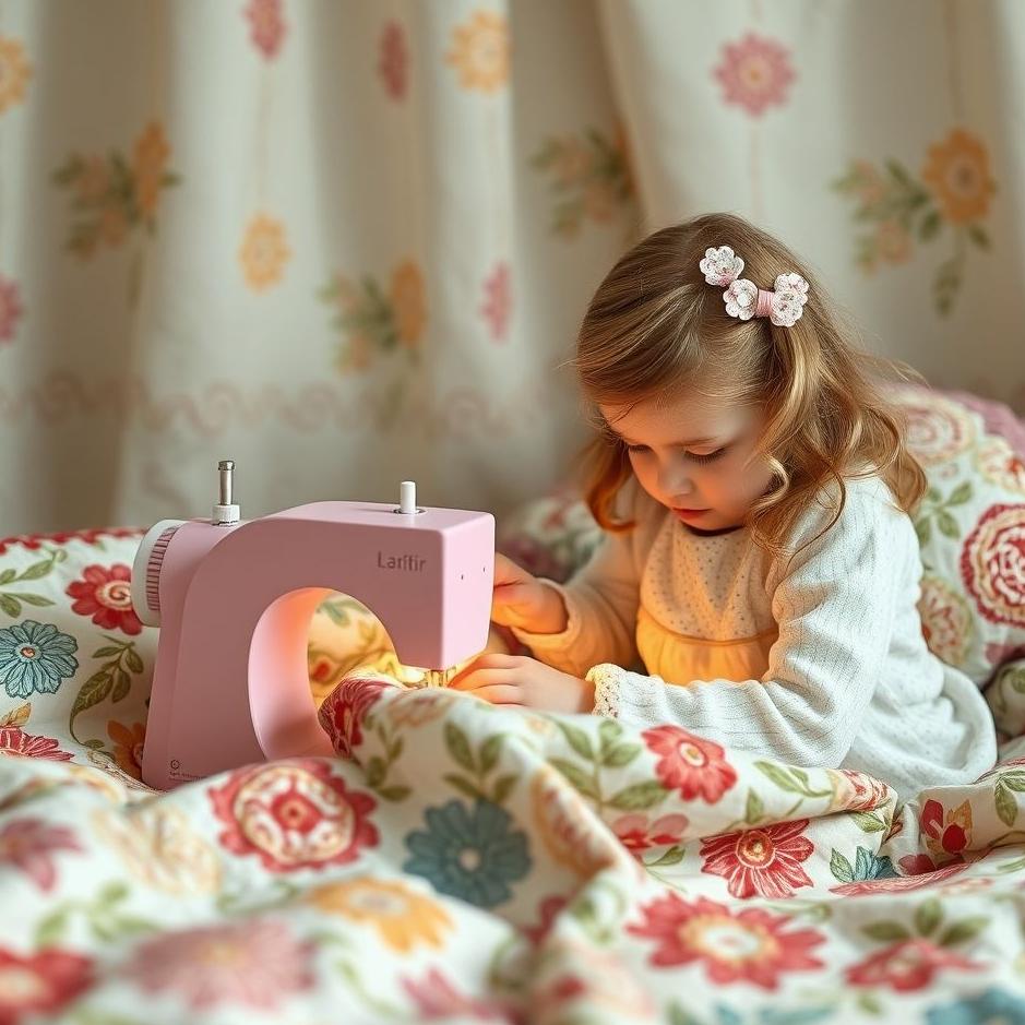 Dream : Your daughter sewing a quilt in your dream