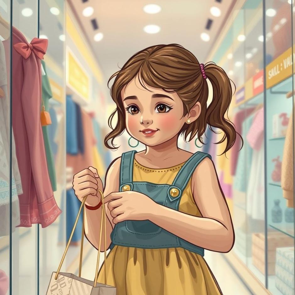 Dream : Your daughter shopping in a dream